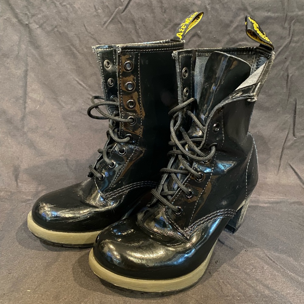 Dr. Martens Patent Leather Pumps